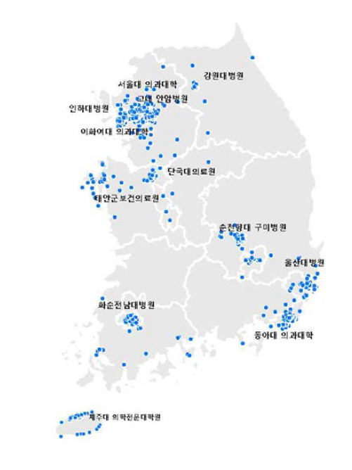 상세 코호트 모집현황 및 분포