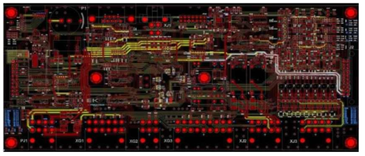 PWM전력스택 전용제어기 MCU PCB설계도면