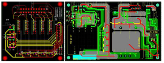 PWM전력스택 전용제어기 SIF 및 SMPS PCB설계도면
