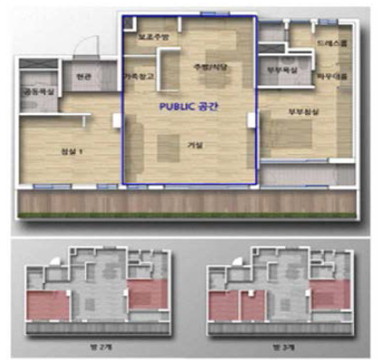 G건설사의 맞춤형 주택 구조