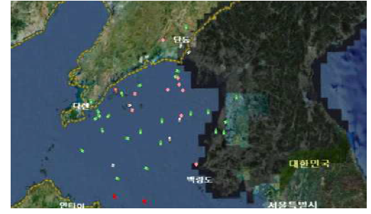 MarineTraffic 연동 선박정보 표출