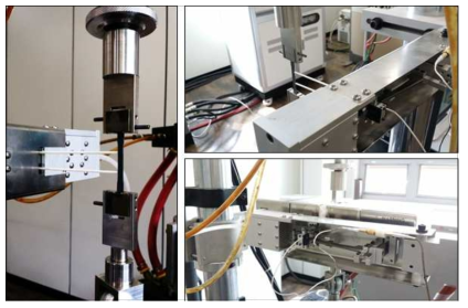 고온용 extensometer 시스템 구축 및 시험