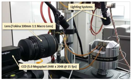 고온 변형률 측정을 위한 Digital image correlation system