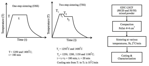 2-step sintering 기술 및 시험 절차