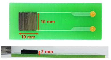 고점도 전극 잉크를 활용하여 제작한 소자