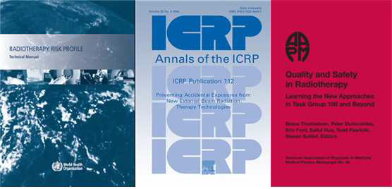WHO와 ICRP, AAPM TG-100 보고서