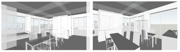 중년 1인 가구(기러기아빠) 가족과 함께 지낼 때 Flexible-Making House