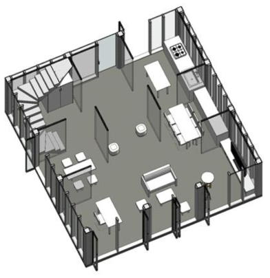 노년 1인 가구를 위한 Collective-Living House BIM Modeling #1