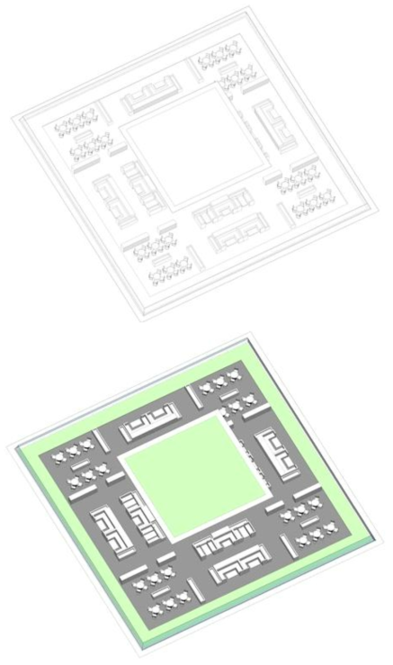 1인 가구를 위한 집합주거 옥상층 BIM Modeling