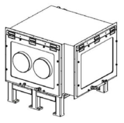 고분해능 PBF 프린터 unload chamber 설계