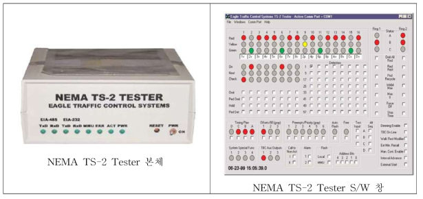 포터블 TSC 현장테스터장치 NEMA TS-2 Tester for TS-2 controllers