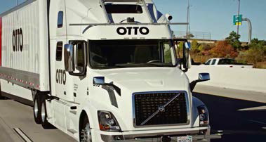 OTTO 자율주행 트럭 출처: 테크M