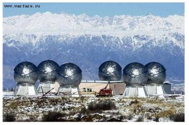 구소련 연방시절에 타지키스탄에 설치된 Okno 광학감시 시스템