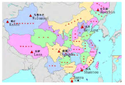 BeiDou 기준계 구현·유지 관측망 (Wei, 2012)