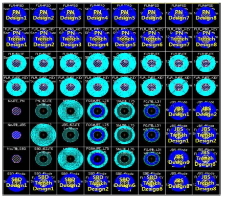 Edge Termination Test Pattern