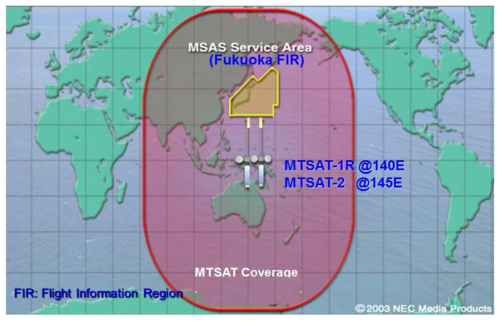 MSAS GEO Coverage