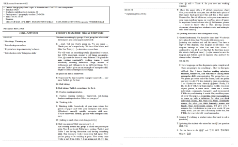 영국 S교사의 지리 수업(0425) 전사 일부