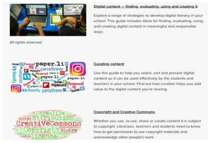 뉴질랜드 학교 교육과정의 디지털 리터러시 발달 전략 (출처: https://natlib.govt.nz/schools/digital-literacy/strategies-for-developing-digital-literacy)