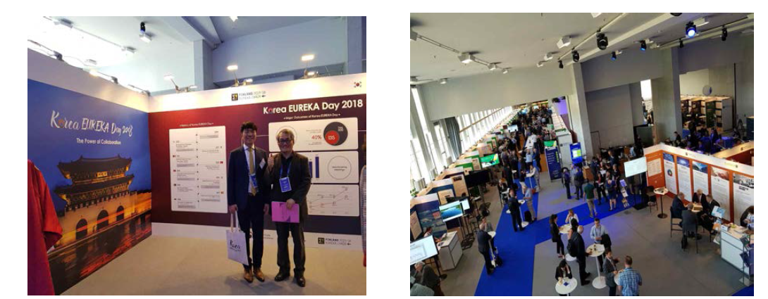 해외시장조사를 위한 Korea EUREKA Day 2018 참가
