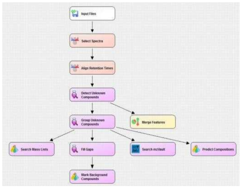 Compound Discoverer 2.1 work flow for non-target screening