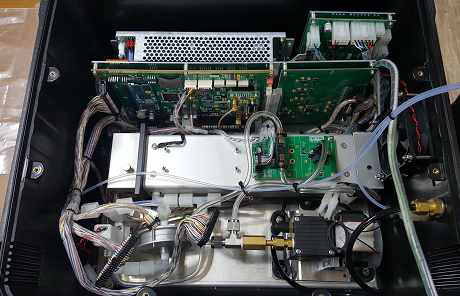Inner view of 1st Prototype of manufactured ozone analyzer