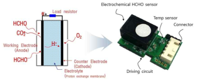 전기화학식 포름알데히드 센서 모듈 개발 개요