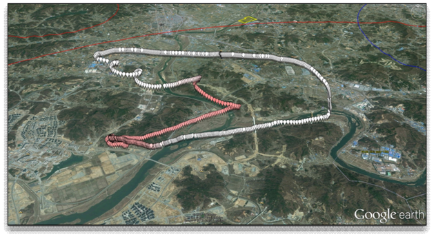 Fixed Wing 기체 실험의 3D Map