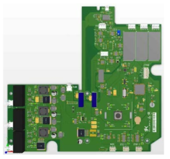 제작한 PCB 모습