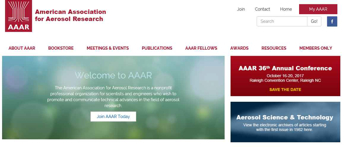 AAAR36th Annual Conference-에어로졸 연구 및 학회