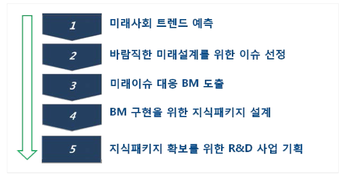 미래이슈 대응 R&D 사업기획 프로세스