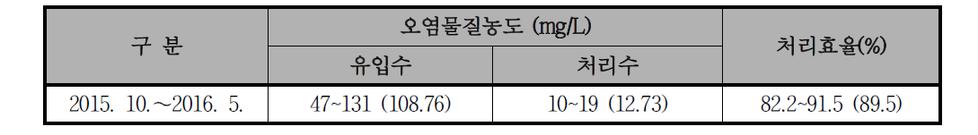 SS 처리효율