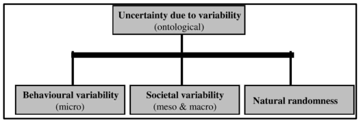 불확실성의 위계 차이(출처: Walker et al., 2003)