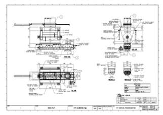 고형연료 투입설비 제작도면