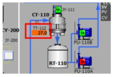 냉각수 순환 확인(HMI)