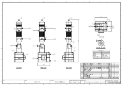 탈황 스크러버 도면