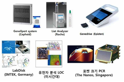 국외 현장 진단용 실시간 유전자 분석 장치 및 LOC 개발 사례