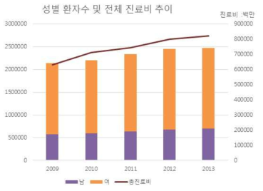 건강보험심사평가원 심사결정자료 (2009~2013)