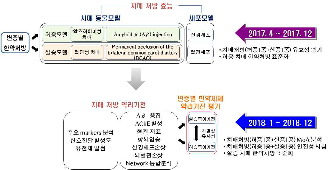 연차별 주요 연구개발 범위