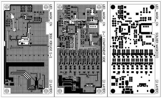 2차년도 LED 마스크 컨트롤러 시제품 PCB 설계 및 제작