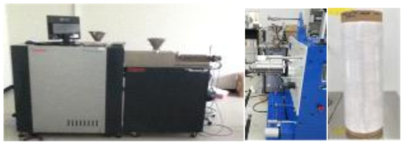 Lab scale용 방사설비 및 제조샘플