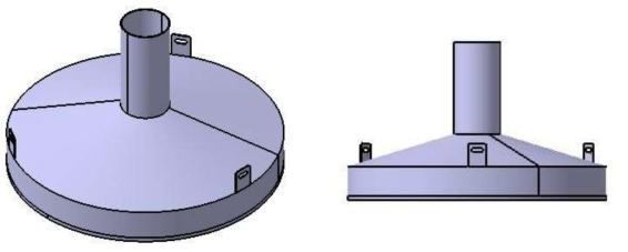 서원기술 Displacer 파트 3D 설계