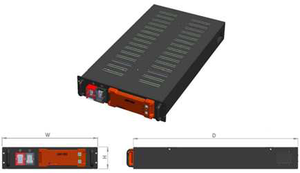 Module BMS 사양 및 TRAY 3D 설계