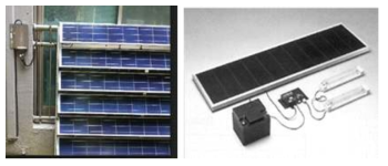 소형 충전지용 태양전지 개발 제품