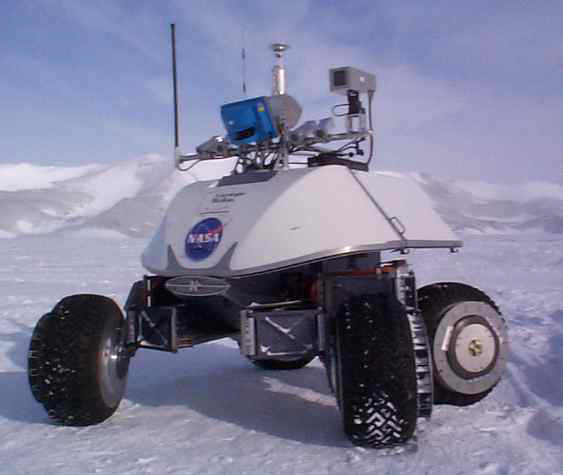 미국 NASA 극지탐사 로봇