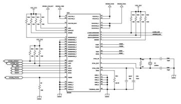 Ethernet 통신 칩 회로