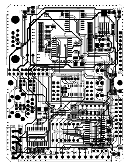 IoT 모듈 PCB Artwork