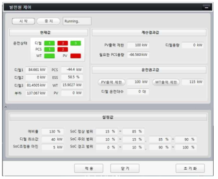 운영 Application HMI