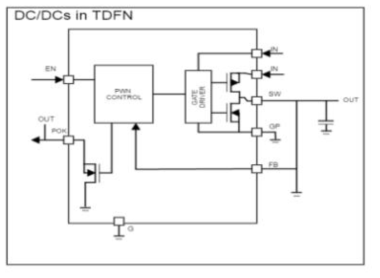 본 연구개발 과제의 DC/DCs in TPFN 구조 결과