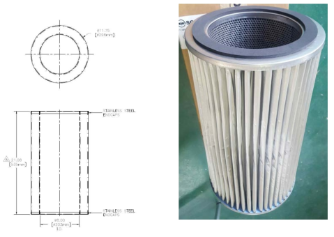 Filter 도면 및 제작품