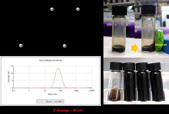 PET-MR Imaging Agent - NOTA-Iron oxide 합성